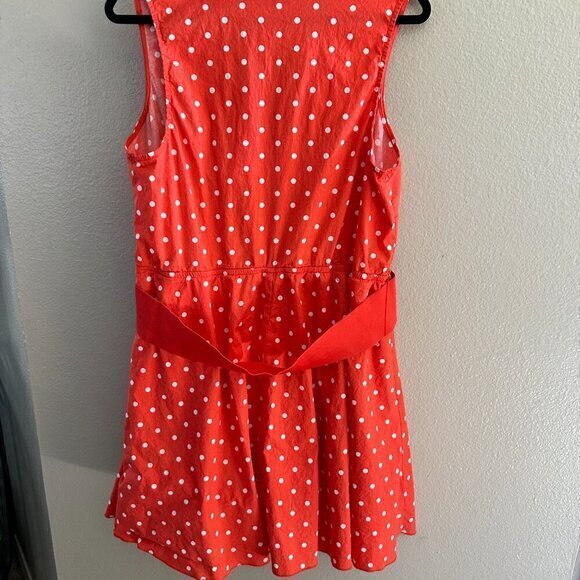 Bailey Blue Polka Dot Orange Dress ‎ Size 2X - Picture 8 of 9